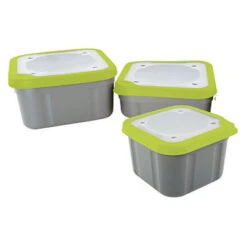 Matrix - Aasbox Matrix Grey/lime Bait Box SOLID TOP - Matrix