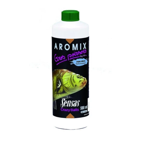Smaakstof Aromix Grote Vis Vismeel 500Ml - Sensas 3 Smaakstof Aromix Grote Vis Vismeel 500Ml - Sensas