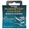 Drennan - Onderlijnen Pushstop Hair Rigs Sweetcorn - Drennan -Kwaliteitswinkel Voor Visuitrusting 1779191817
