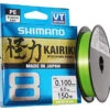Shimano - Lijn Gevlochten Kairiki 8 Mantis Green - 150m - Shimano 1 Shimano - Lijn Gevlochten Kairiki 8 Mantis Green - 150m - Shimano -Kwaliteitswinkel Voor Visuitrusting 1943405565