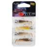 Fox Rage - Shads Micro Spikey Loaded UV Mixed Colour Pack - 4cm - 3gr - Fox Rage -Kwaliteitswinkel Voor Visuitrusting 1947567240