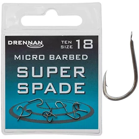 Drennan - Haken Super Spade Micro Barbed - Drennan 3 Drennan - Haken Super Spade Micro Barbed - Drennan